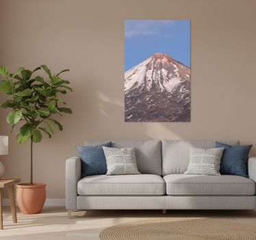 Plakat stue teide bjerget - TenStickers