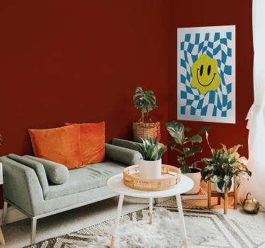 Smiley Groovy plakat - TenStickers