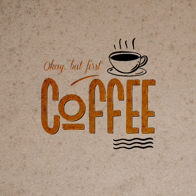 Køkken plakat med dejlig vintage sætning - TenStickers