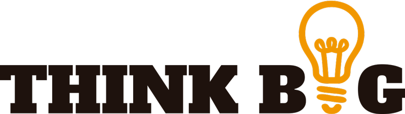 Kontor plakat tænk stort - TenStickers