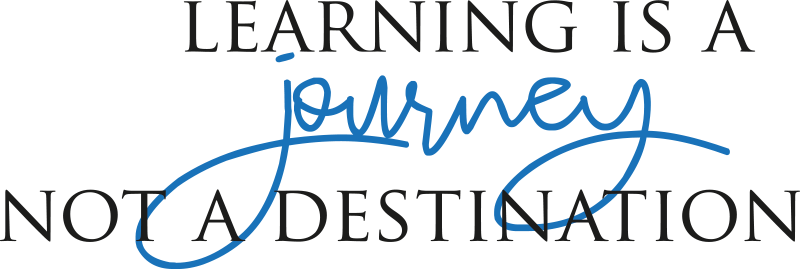 Kontor plakat om rejsen i livet - TenStickers