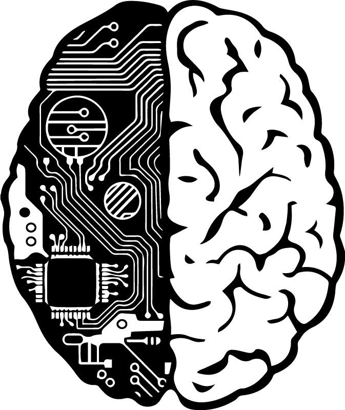 Kontor plakat teknisk hjerne - TenStickers