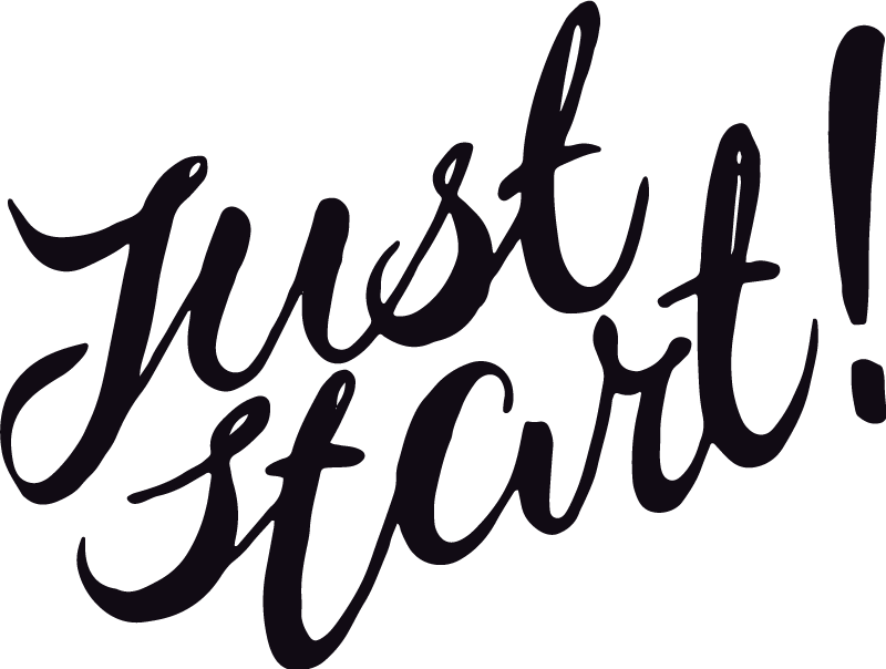 Kontor plakat kom i gang - TenStickers