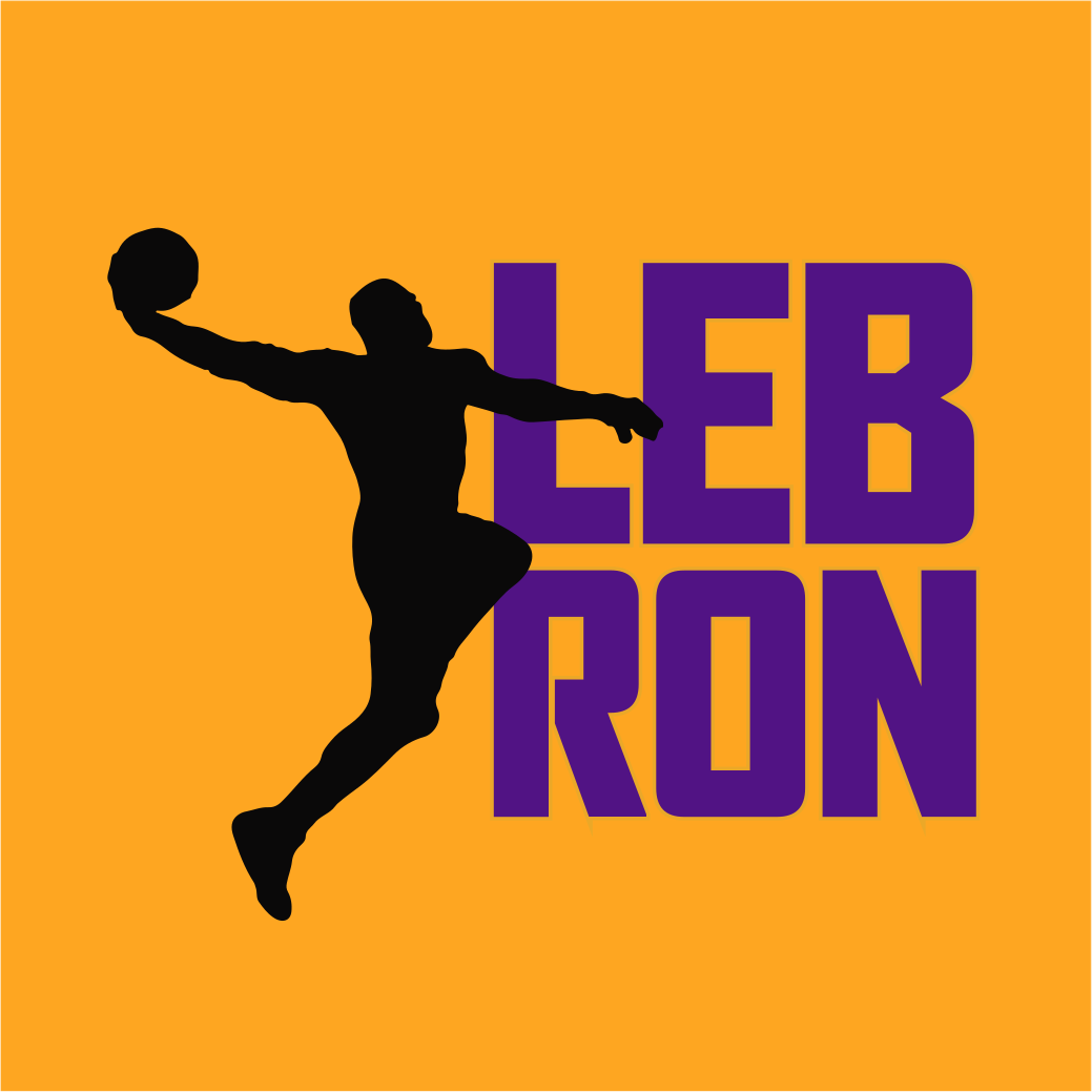Plakat teenageværelse lebron james cool basketball - TenStickers