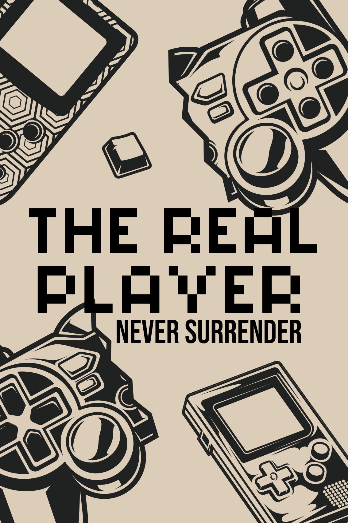 Plakat teenageværelse ægte spiller - TenStickers