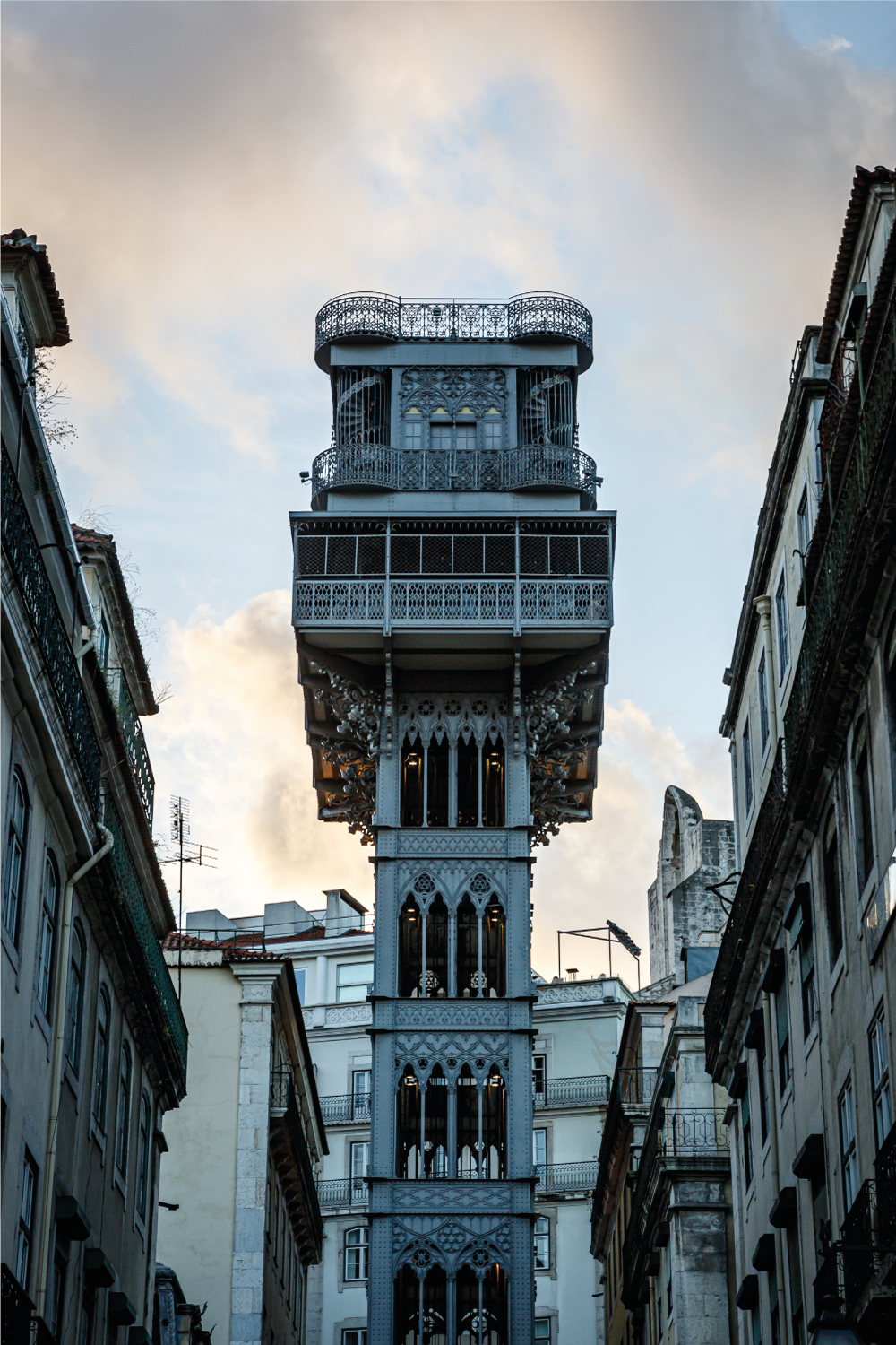 Plakat stue lisboa elevator - TenStickers