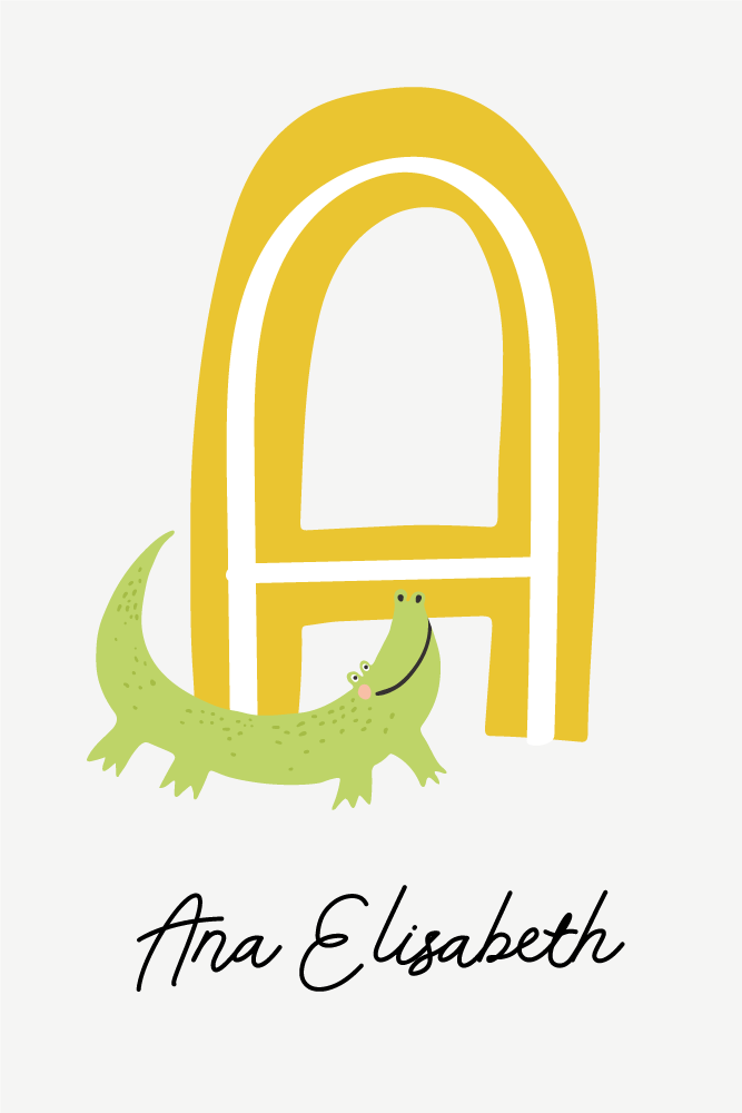 Plakat teenageværelse krokodillevenner - TenStickers