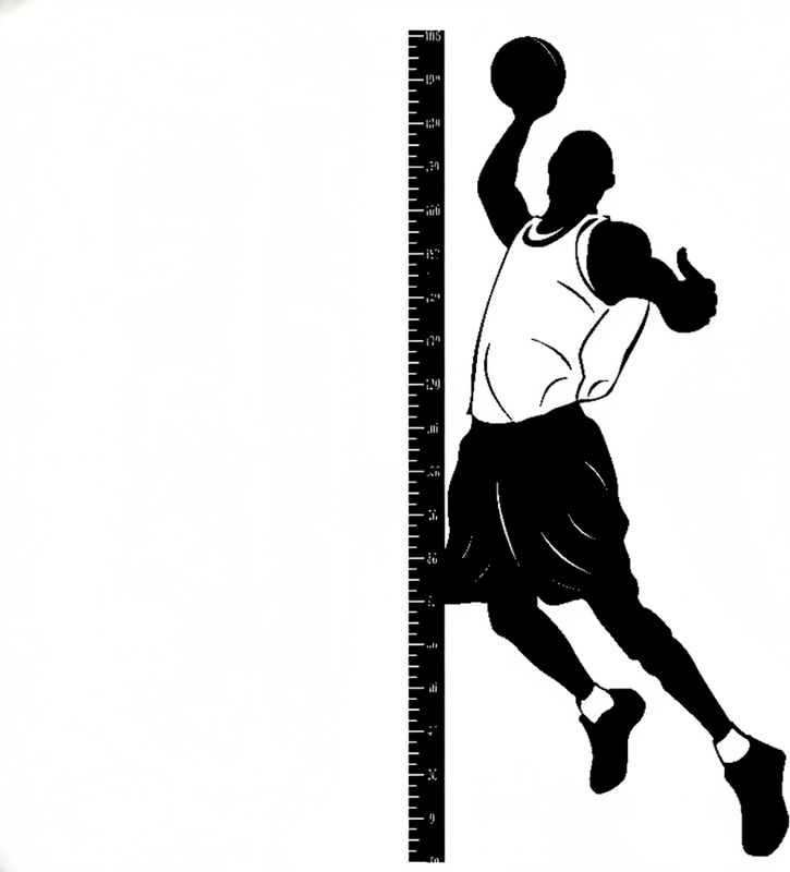 Basketballplakat vinilo dekorativ måler basket - TenStickers