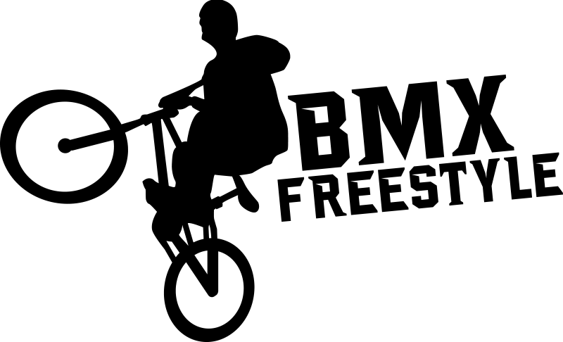 Cykel plakat bmx freestyle - TenStickers