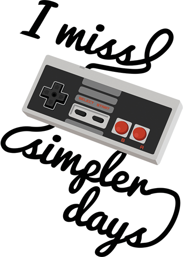 Retro plakater fra simpler days - TenStickers