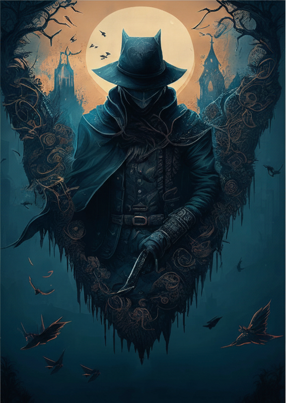Plakat til teenager mysterium videogame plakat - TenStickers