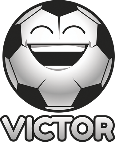 Plakat fodbold personlig vinyl - TenStickers