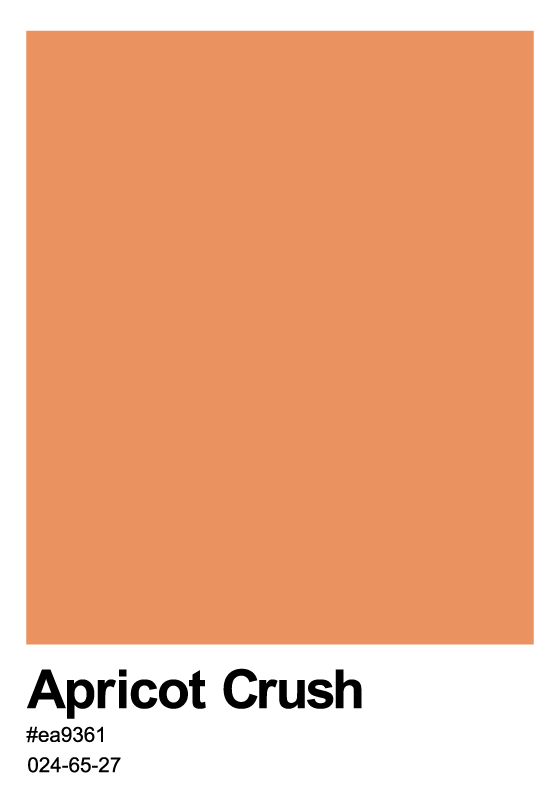 Abrikos crush Plakat - TenStickers