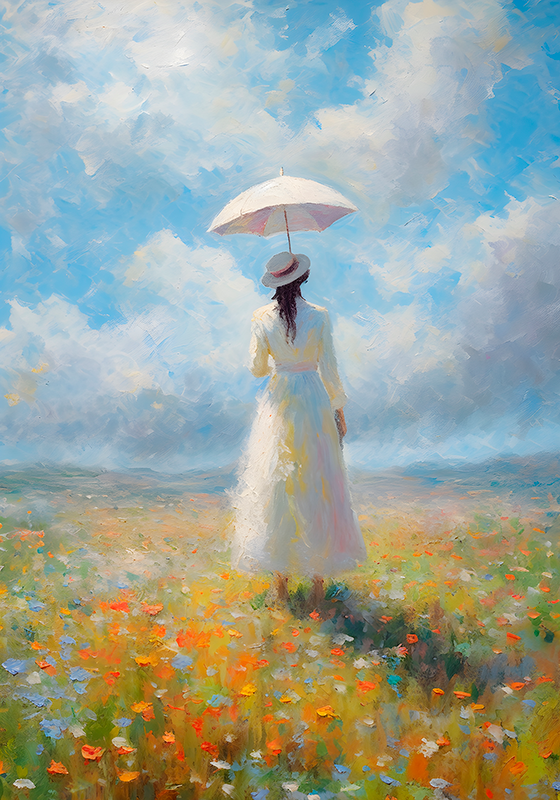 Printemps impressionisme Kunstplakat - TenStickers