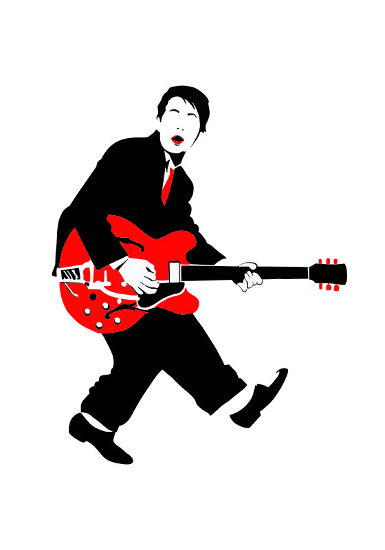 Tilbage til 1955 Musikalsk plakat - TenStickers