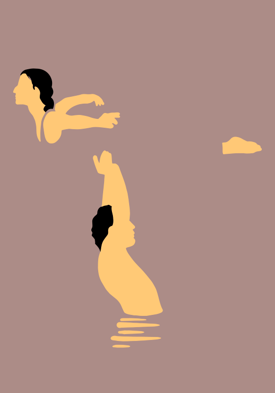 Plakat johnny og baby - TenStickers