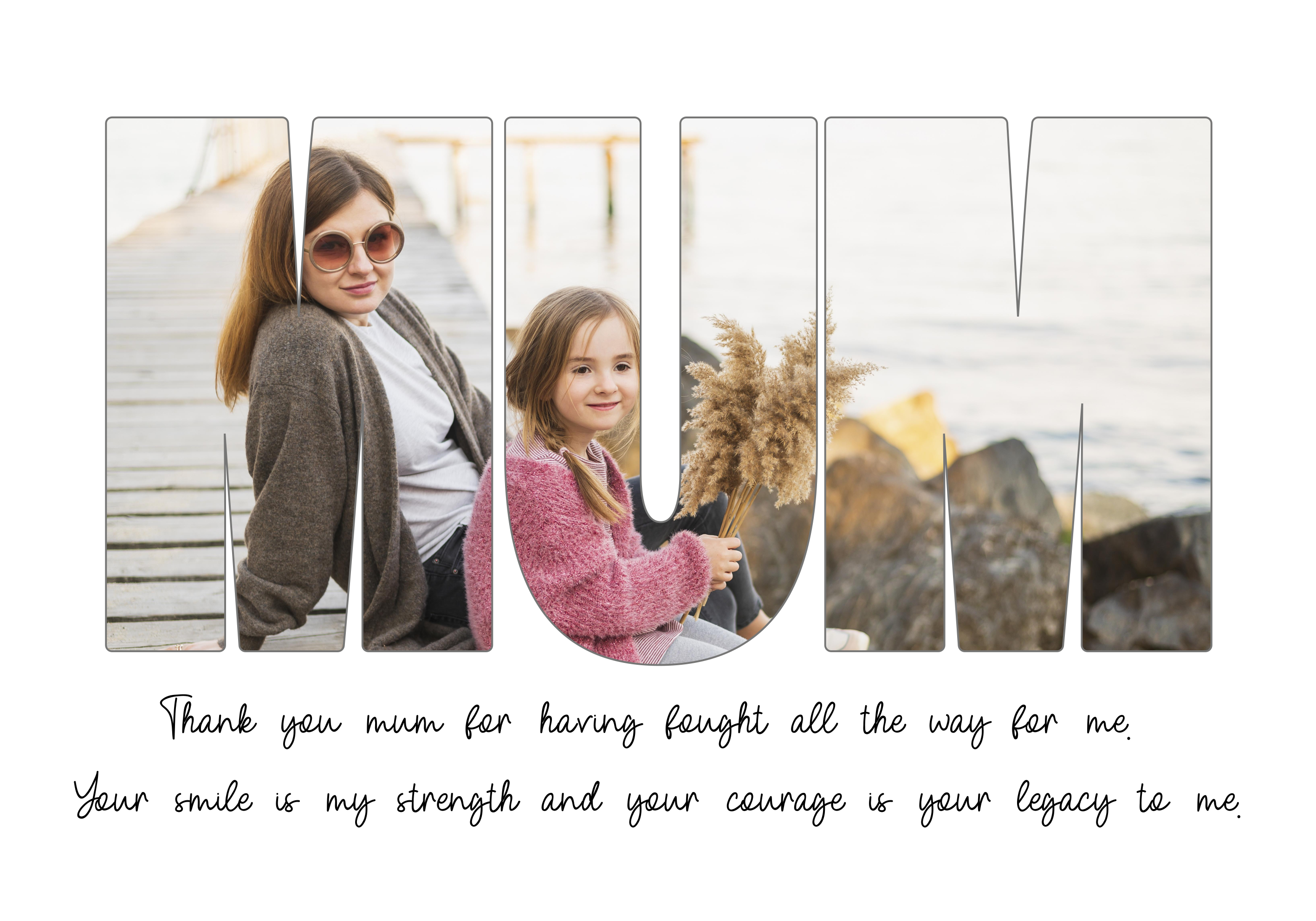 Tak mor plakat stue - TenStickers