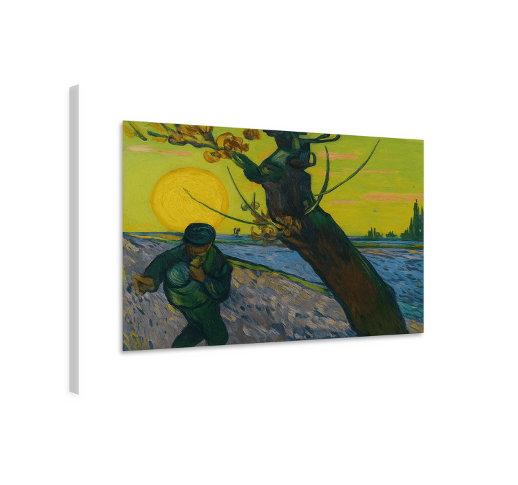 Sædemanden van gogh kunst lærredsbillede - TenStickers