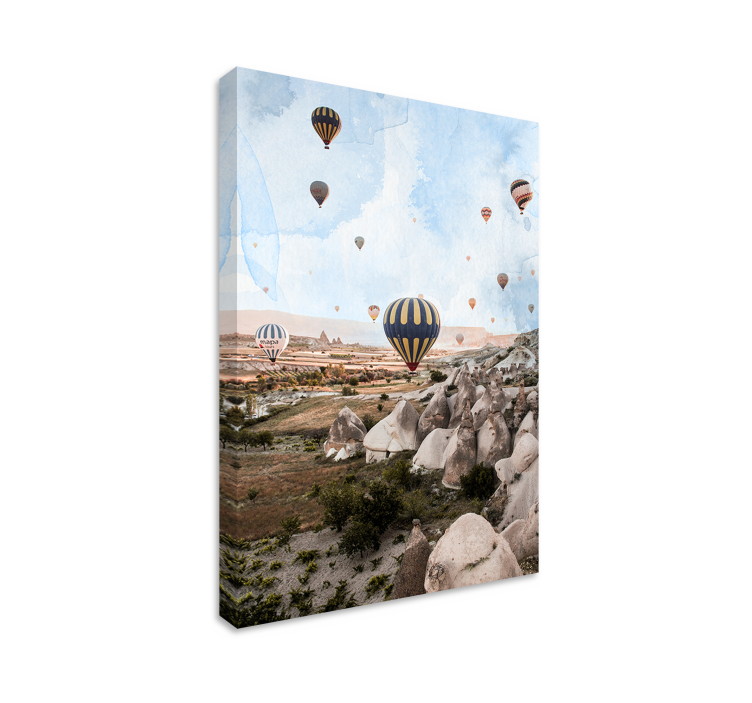 Cappadocia luftballoner by lærredstryk - TenStickers