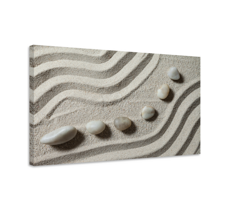 Meditation zen lærred væg kunst - TenStickers