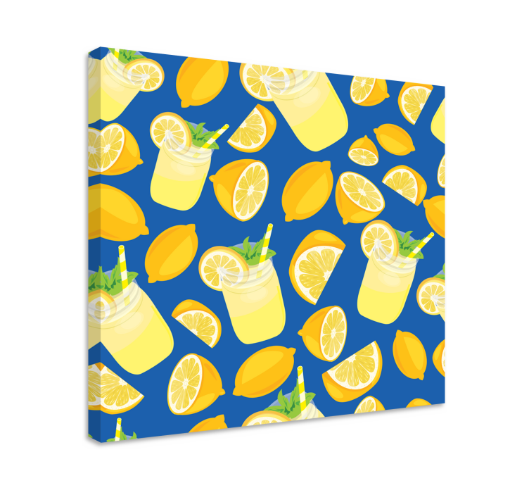 Limonade og citrus frugt lærredsbillede - TenStickers