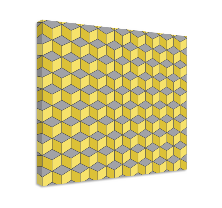 Pantone sqaures 3d lærredstryk - TenStickers