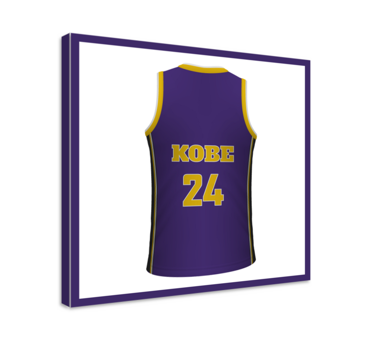Kobe bryant cool lakers teen lærredtryk - TenStickers