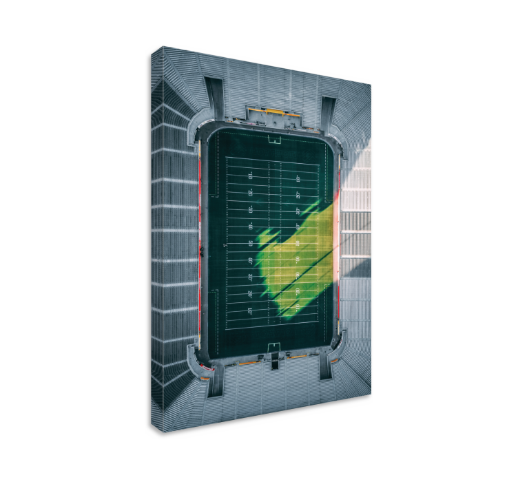 Luftstadion udsigt sport lærredsbillede - TenStickers