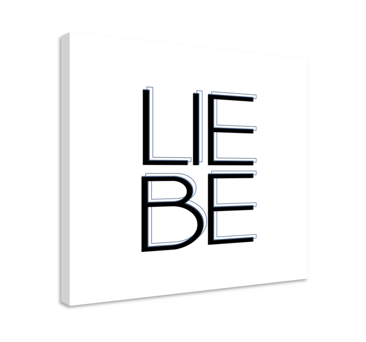 Citat lærredsbillede typografisk udtryk - TenStickers