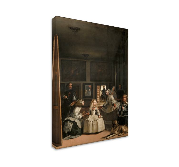 Las Meninas kunst lærredsbillede - TenStickers