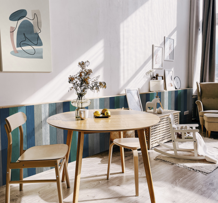 Elegant litografi kontor vægtryk - TenStickers