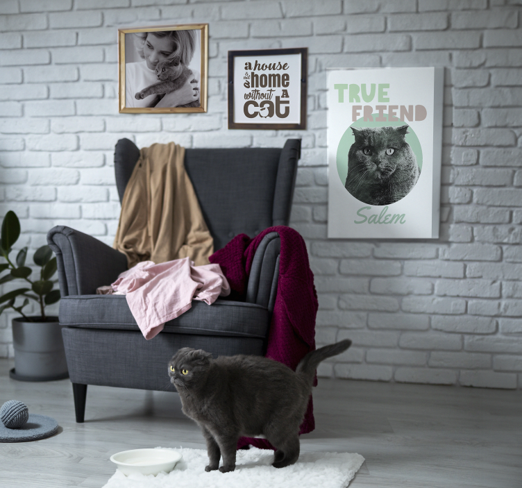 Sande ven personligt lærredsbillede - TenStickers