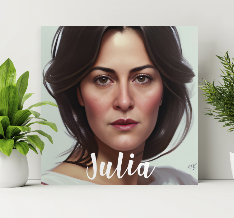 Din avatar personligt lærredsbillede - TenStickers