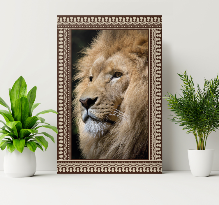 Tilpasset fotoboheme-ramme personligt lærred - TenStickers