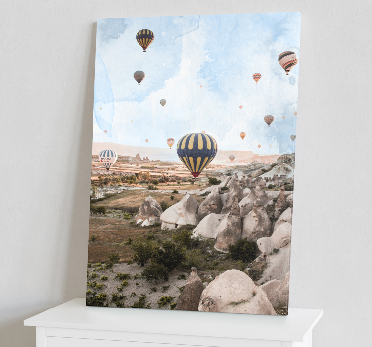 Cappadocia luftballoner by lærredstryk - TenStickers