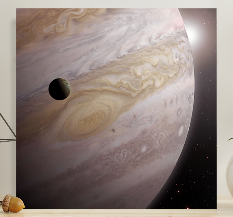 Dinosaur lærredsbillede jupiter's kosmiske dans - TenStickers