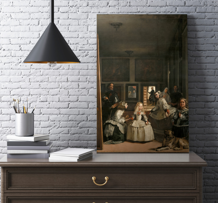 Las Meninas kunst lærredsbillede - TenStickers