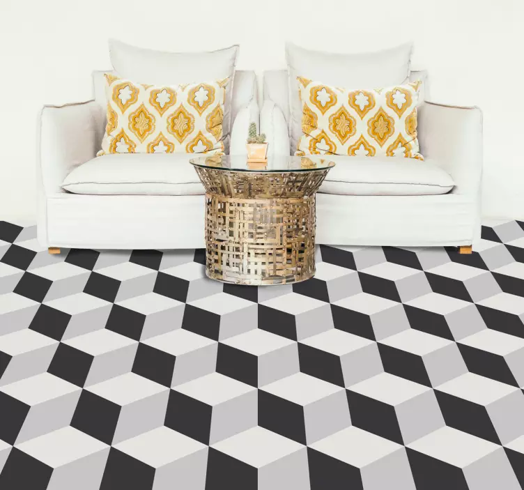 3d-gulv gulv vinyl klistermærke - TenStickers