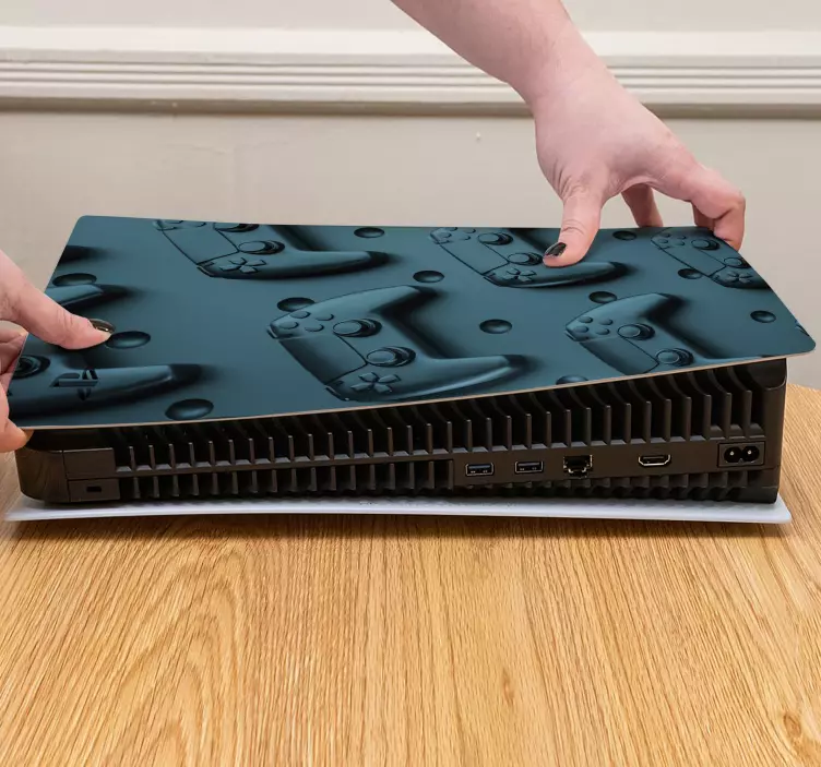 3d gaming controller ps5 klistermærker - TenStickers