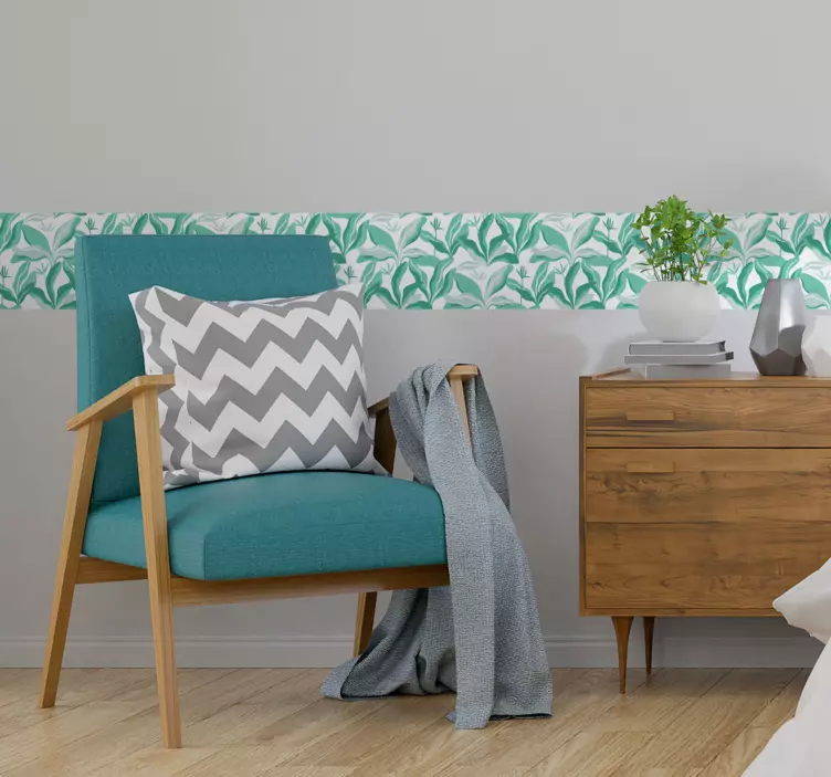 Tilpasset billede grænsevæggrænseoverføringsbillede - TenStickers