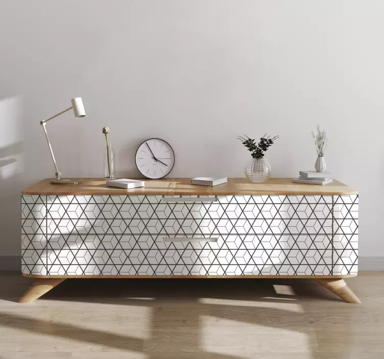 Skandinaviske motiver møbelklistermærke - TenStickers