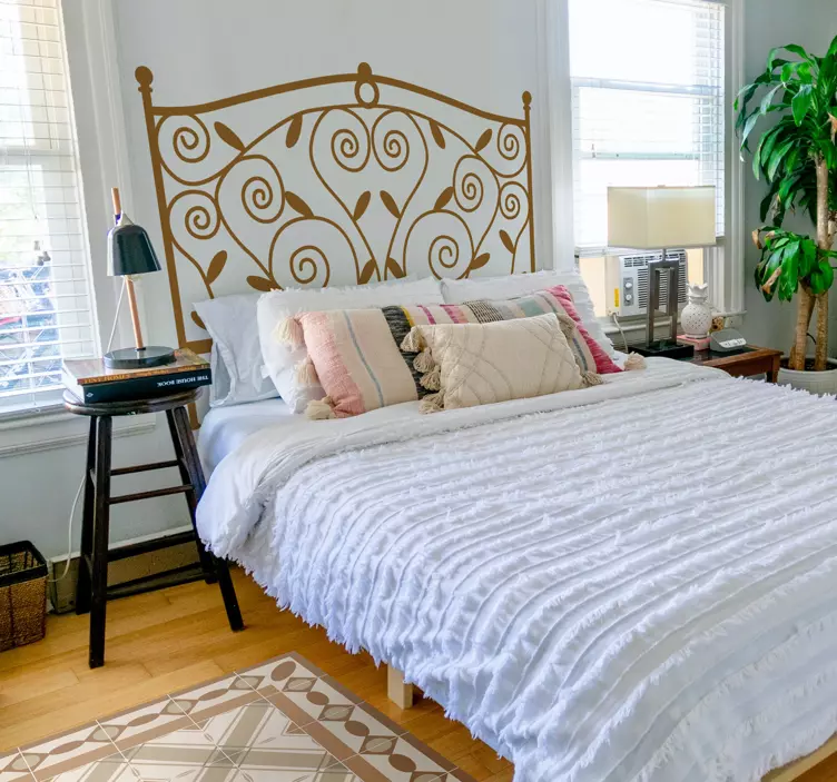 Smedejerns hovedgærde vægoverføringsbillede - TenStickers