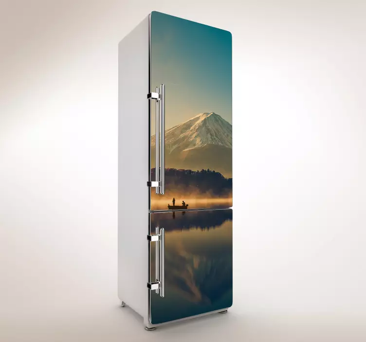 Personligt køleskab klistermærke - TenStickers