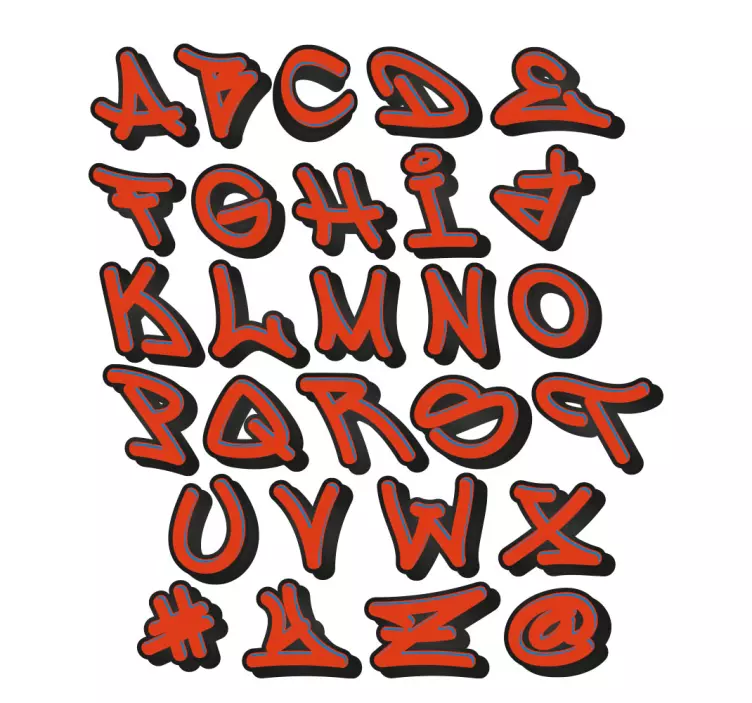 Grafitti controller wallsticker - TenStickers