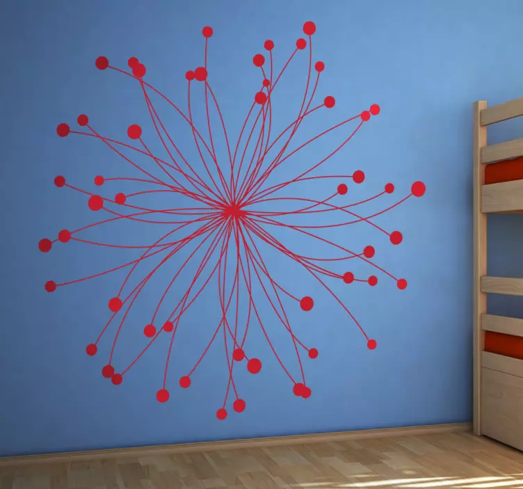 Atom klistermærke - TenStickers