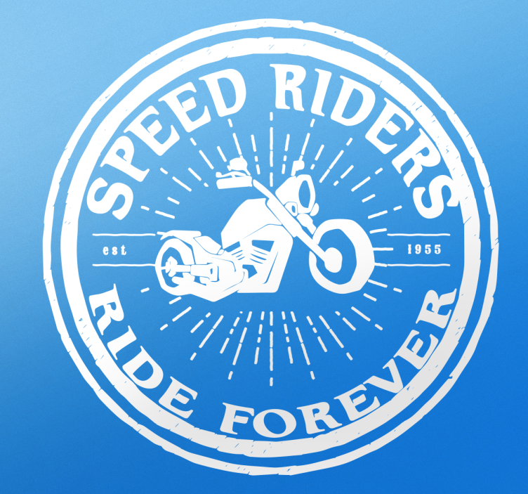 Klistermærke speed riders - TenStickers