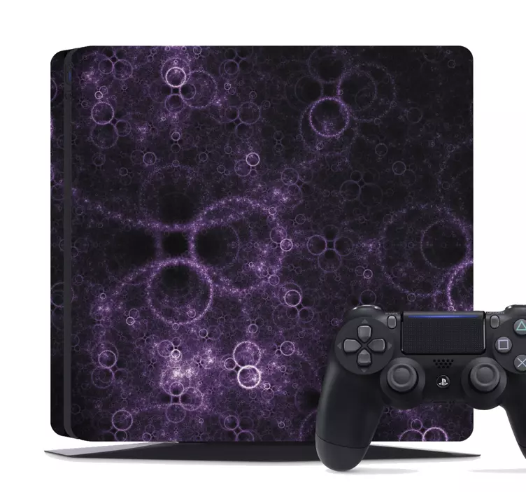 Abstrakte cirkler playstation klistermærke - TenStickers