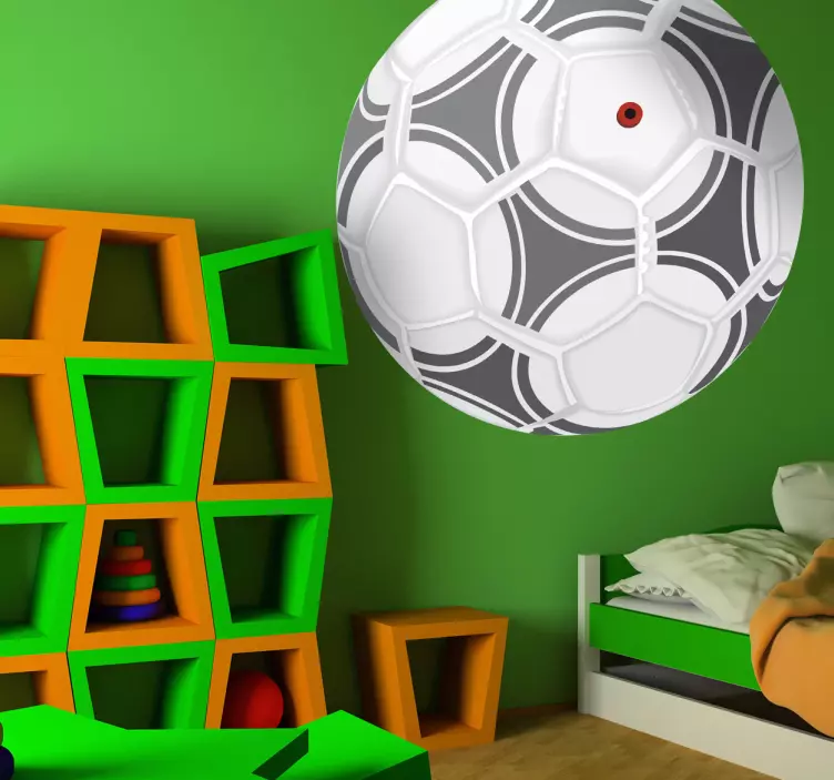 Adidas fodbold klistermærke - TenStickers