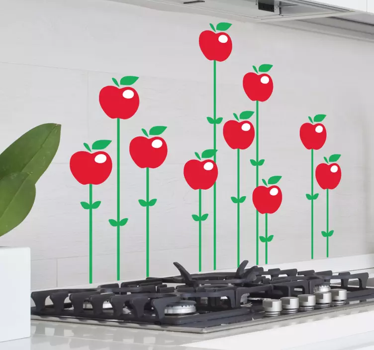 æbleblomst væg klistermærke - TenStickers