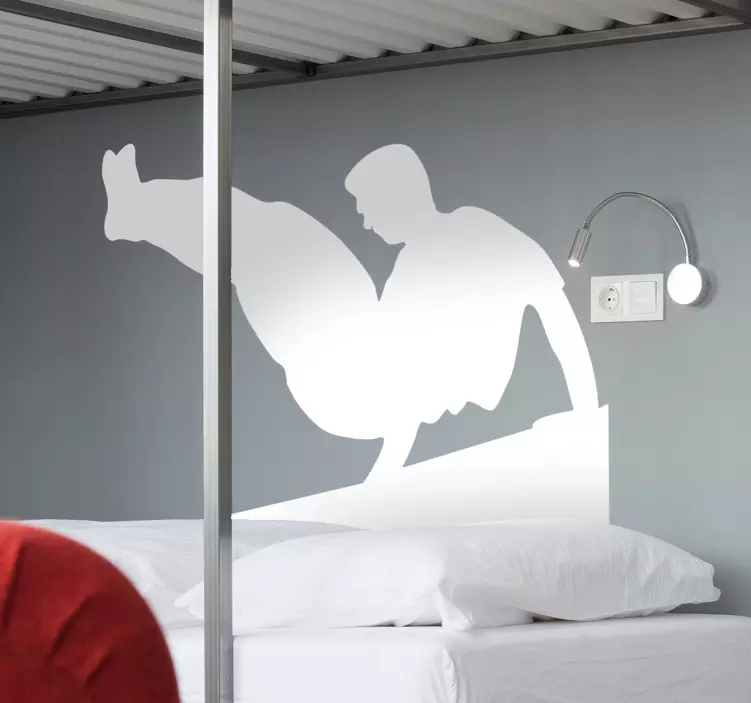 Akrobatisk parkour-klistermærke - TenStickers